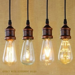 Lampy wiszące Tradycyjne Klasyczne Zabytkowe Retro Wiejskie Garażowe Metalowe