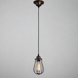 Mini Lampa w Stylu Wiejskim 1 Światło Retro