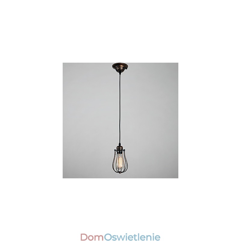 Mini Lampa w Stylu Wiejskim 1 Światło Retro