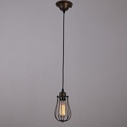 Mini Lampa w Stylu Wiejskim 1 Światło Retro