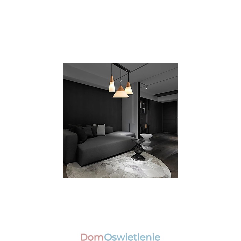 Nowoczesny współczesny mini styl chromowany metalowy żyrandol