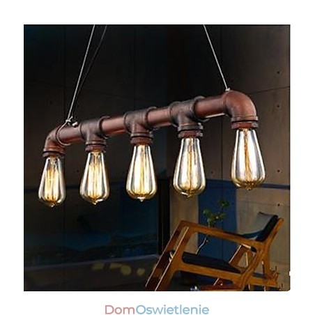 Amerykański wiejski industrialny ganek Loft Conduit Droplight Amerykański wiejski industrialny ganek Loft Conduit Droplight