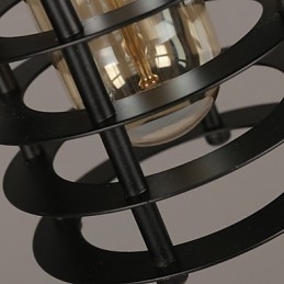 Retro Circle Of Single Head Lamps And Lanterns Character Art Żyrandol Lampa