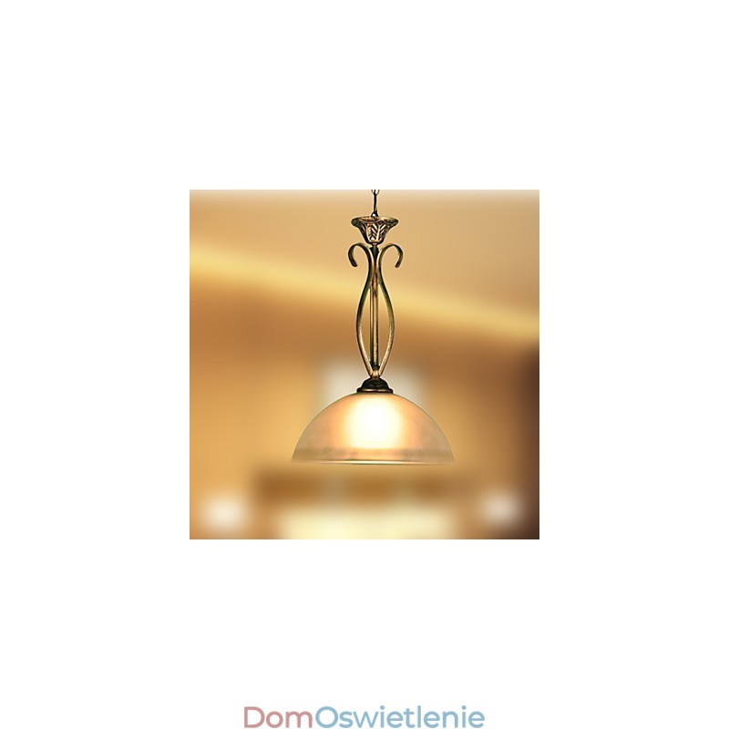Lampa stołowa Northern Rural to współczesne i oszczędne pomysły. Pojedyncza głowica lampy wiszącej ze szkła